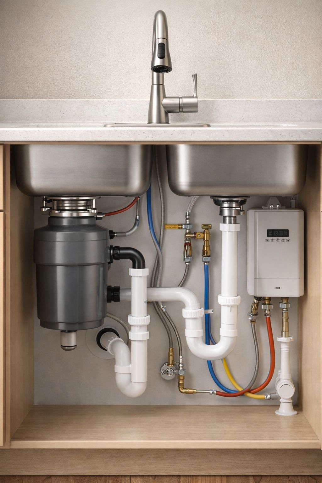 Replace Garbage Disposal (Garbage Disposal Included)