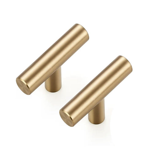 BRUSHED BRONZE STAINLESS STEEL T-BAR KNOB 2" LENGTH